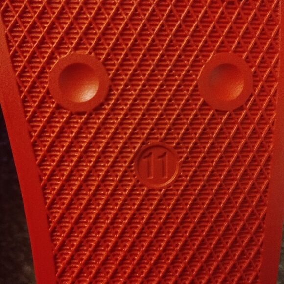 Chinatown Market Smiley Red Men's Slides NWB - Picture 5 of 8